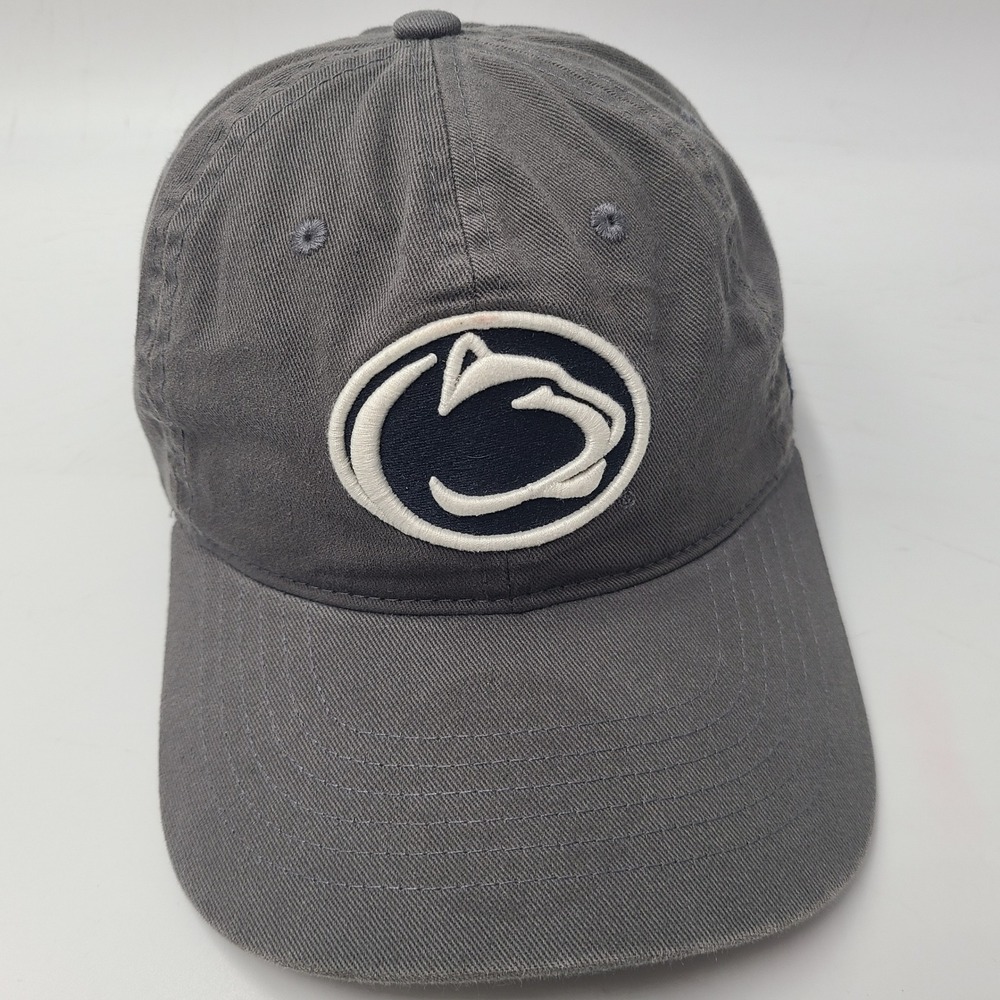 Penn State Nittany Lions Hat Strapback Zephyr Gray Blue NCAA University PSU Men